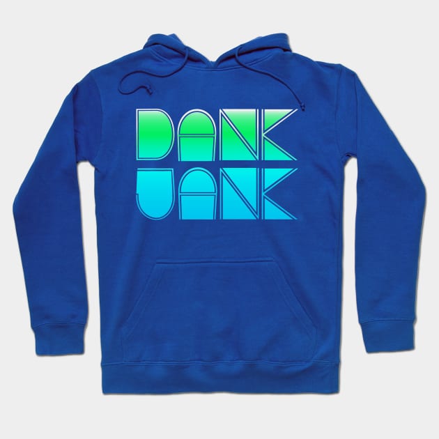 DANK JANK | MTG LINGO DESIGN SIMIC COLORS Hoodie by ChristophZombie